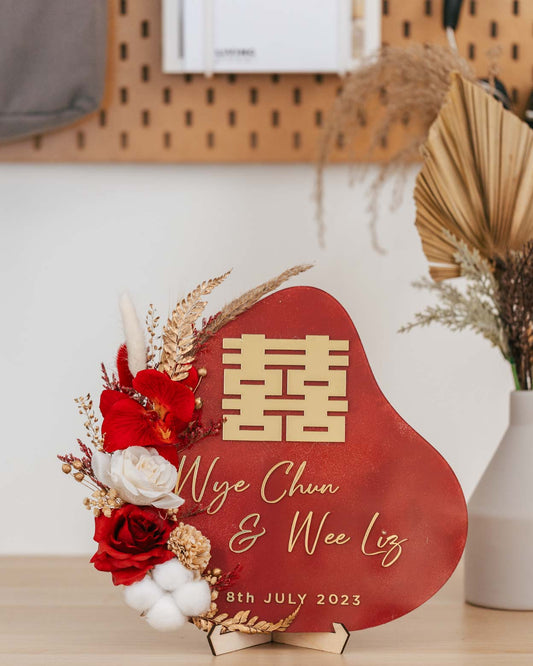 Oriental Charm Acrylic Art Deco