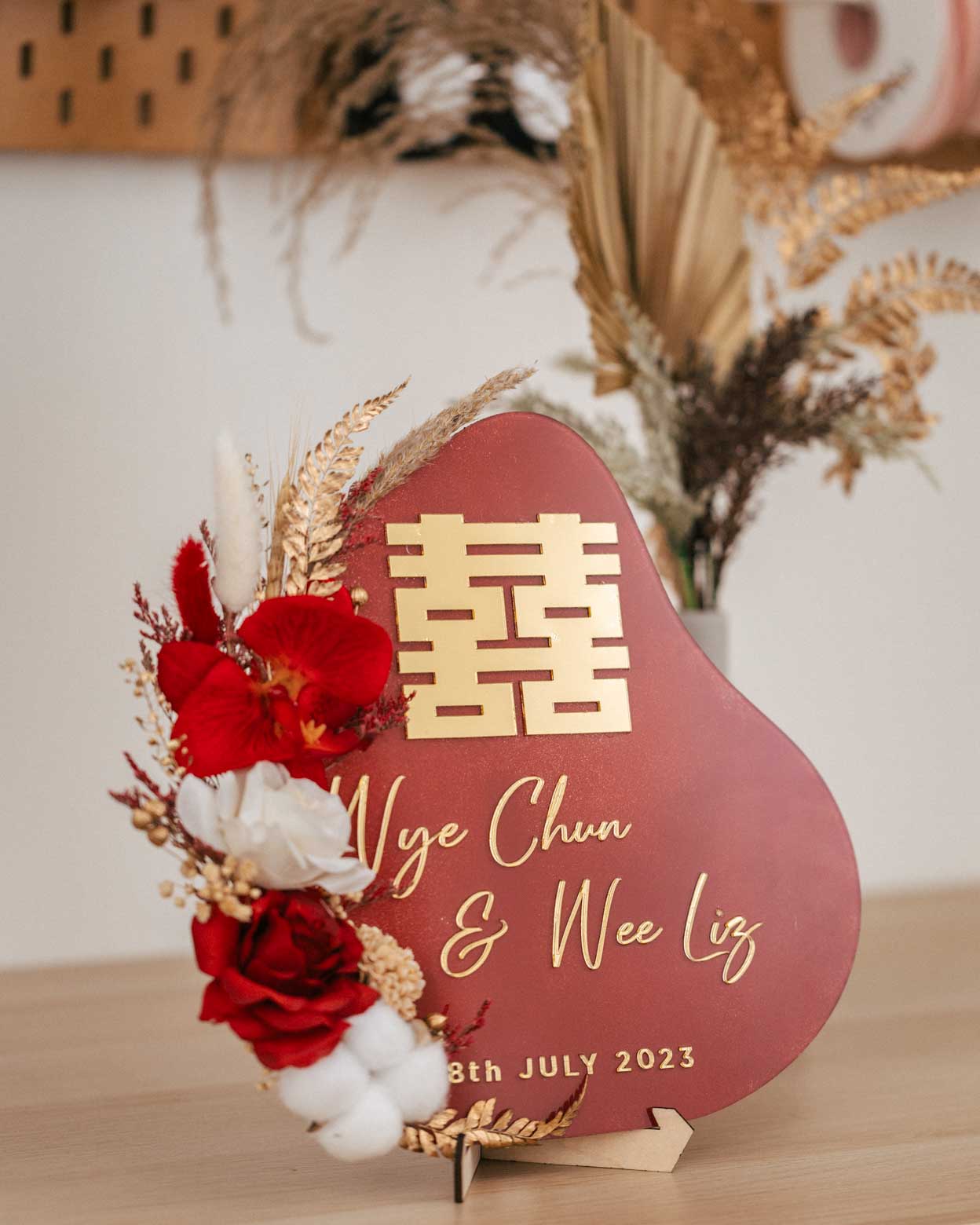Oriental Charm Acrylic Art Deco