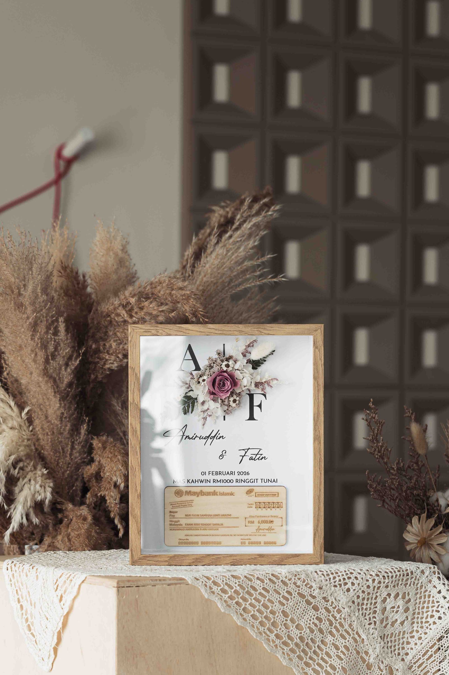 Seri Warisan Abadi mockup cek