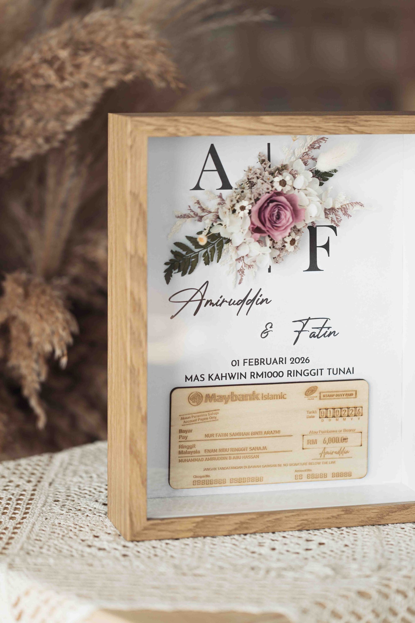 Seri Warisan Abadi mockup cek