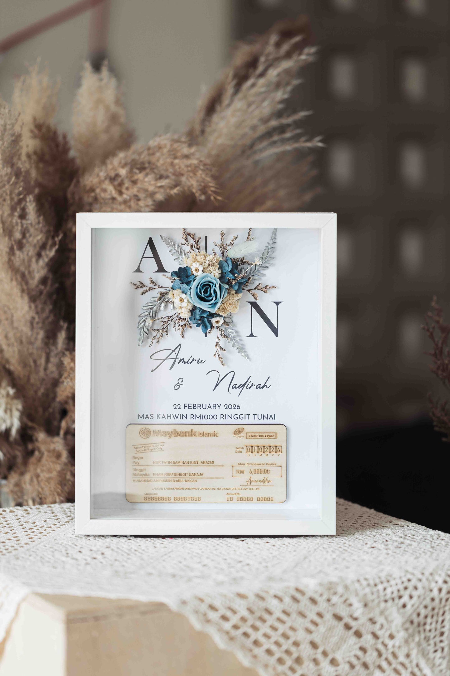 Seri Warisan Abadi mockup cek