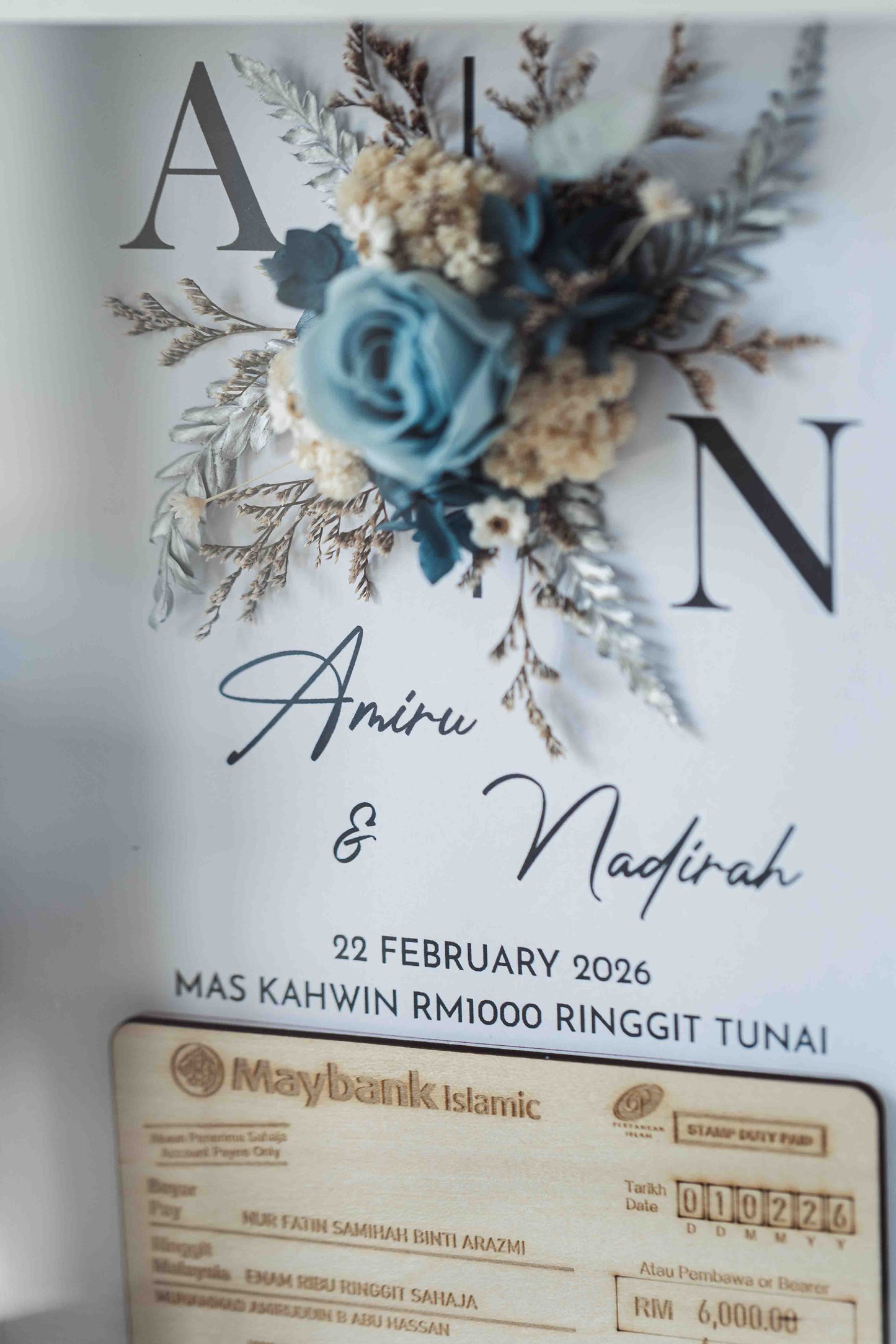 Seri Warisan Abadi mockup cek