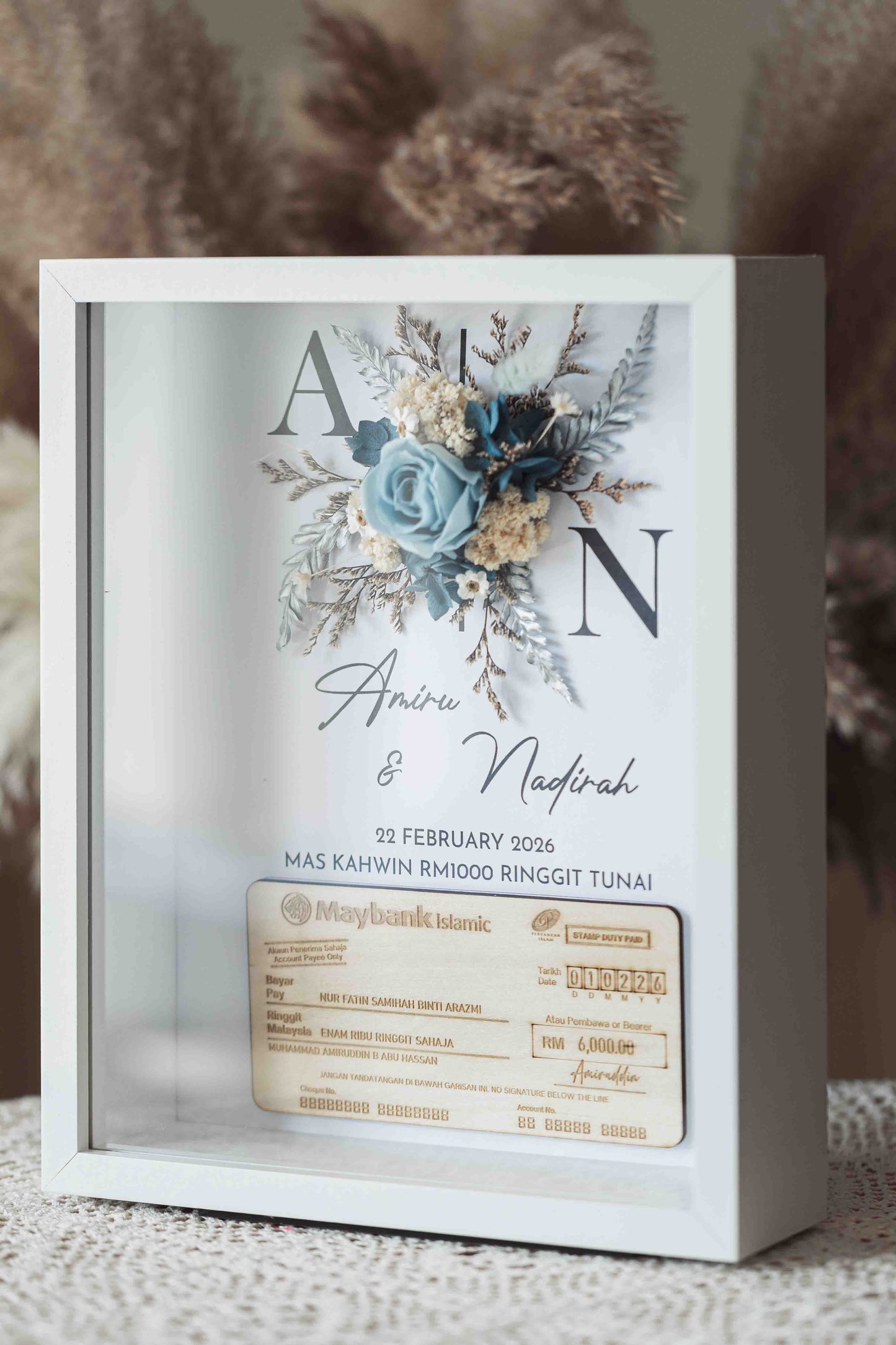 Seri Warisan Abadi mockup cek