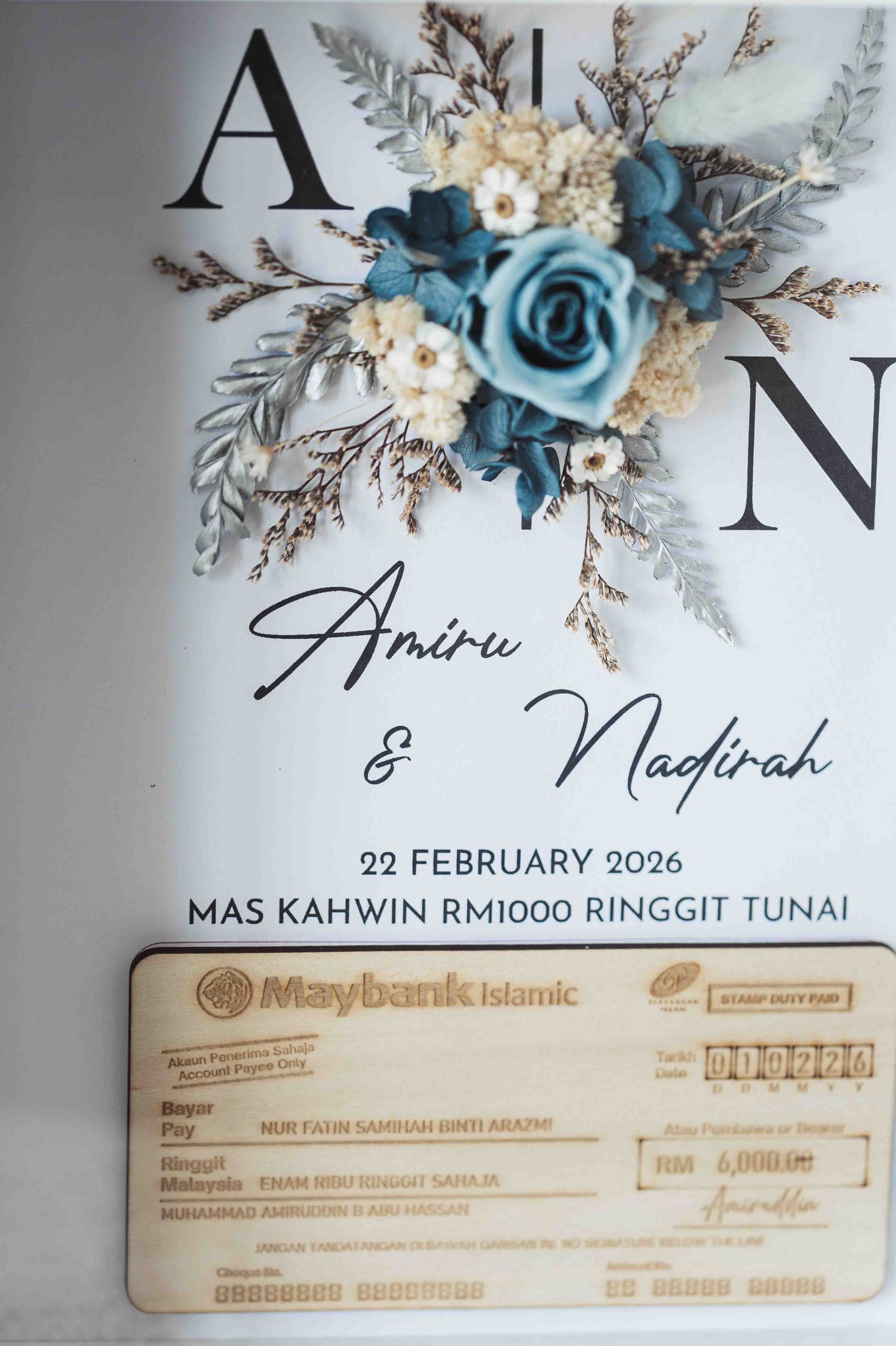 Seri Warisan Abadi mockup cek