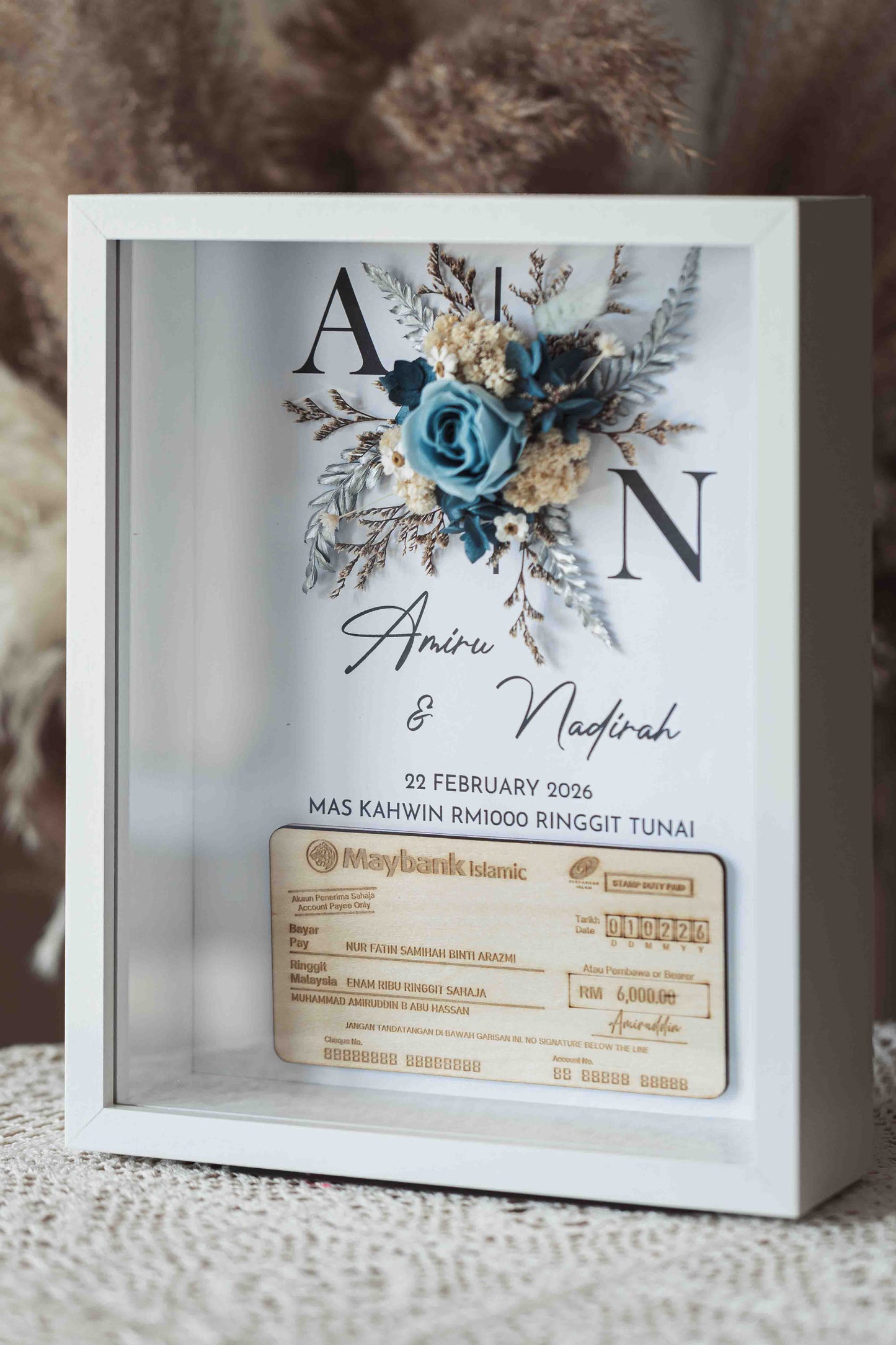 Seri Warisan Abadi mockup cek