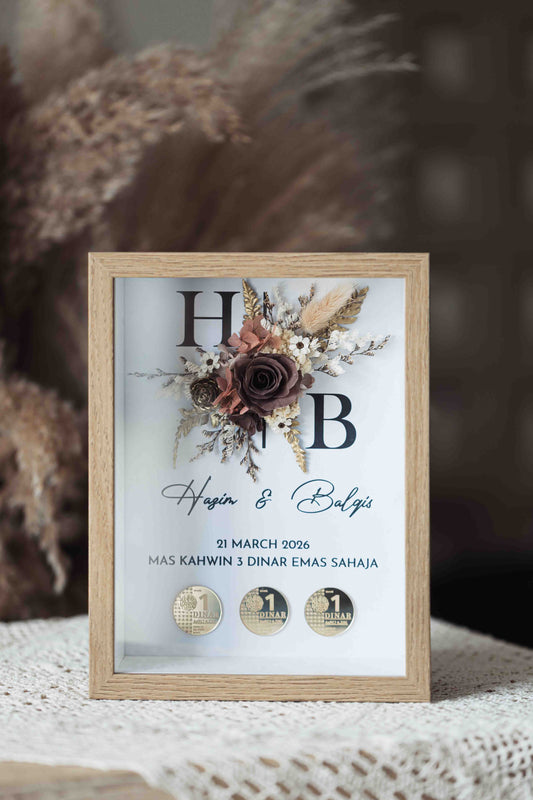 Seri Anggun Mewah Dinar Photo Frame