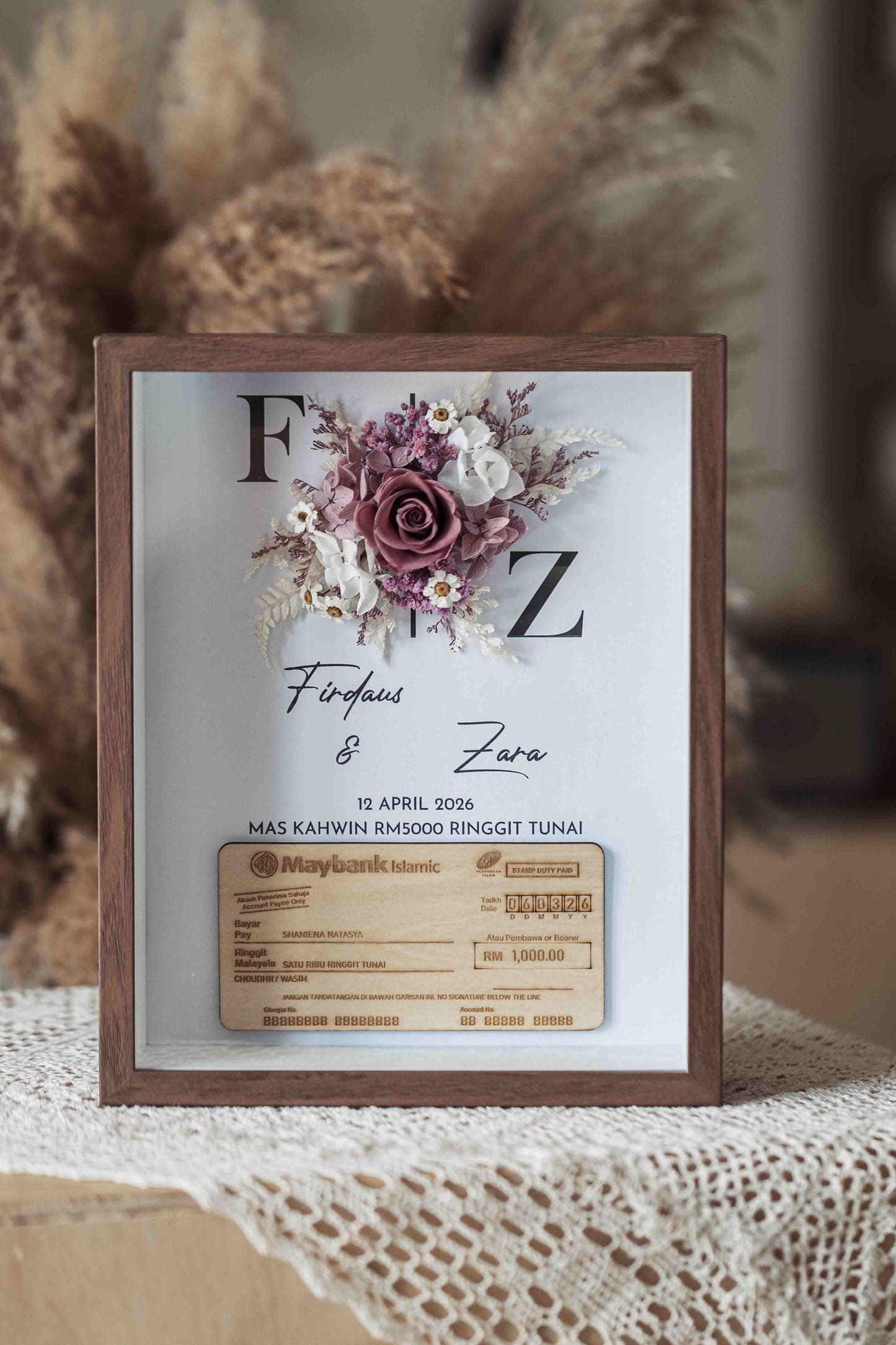 Seri Warisan Abadi mockup cek