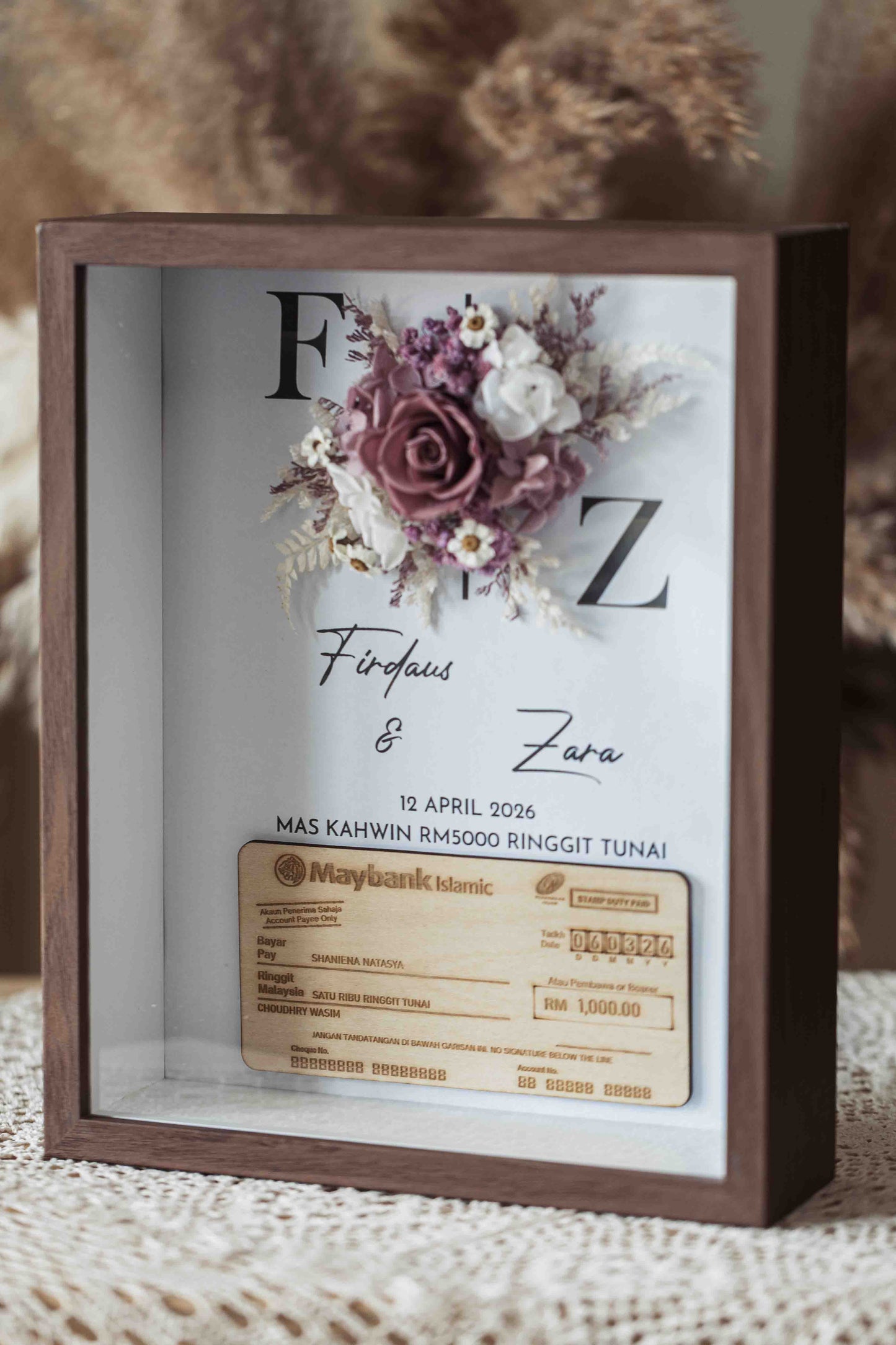 Seri Warisan Abadi mockup cek