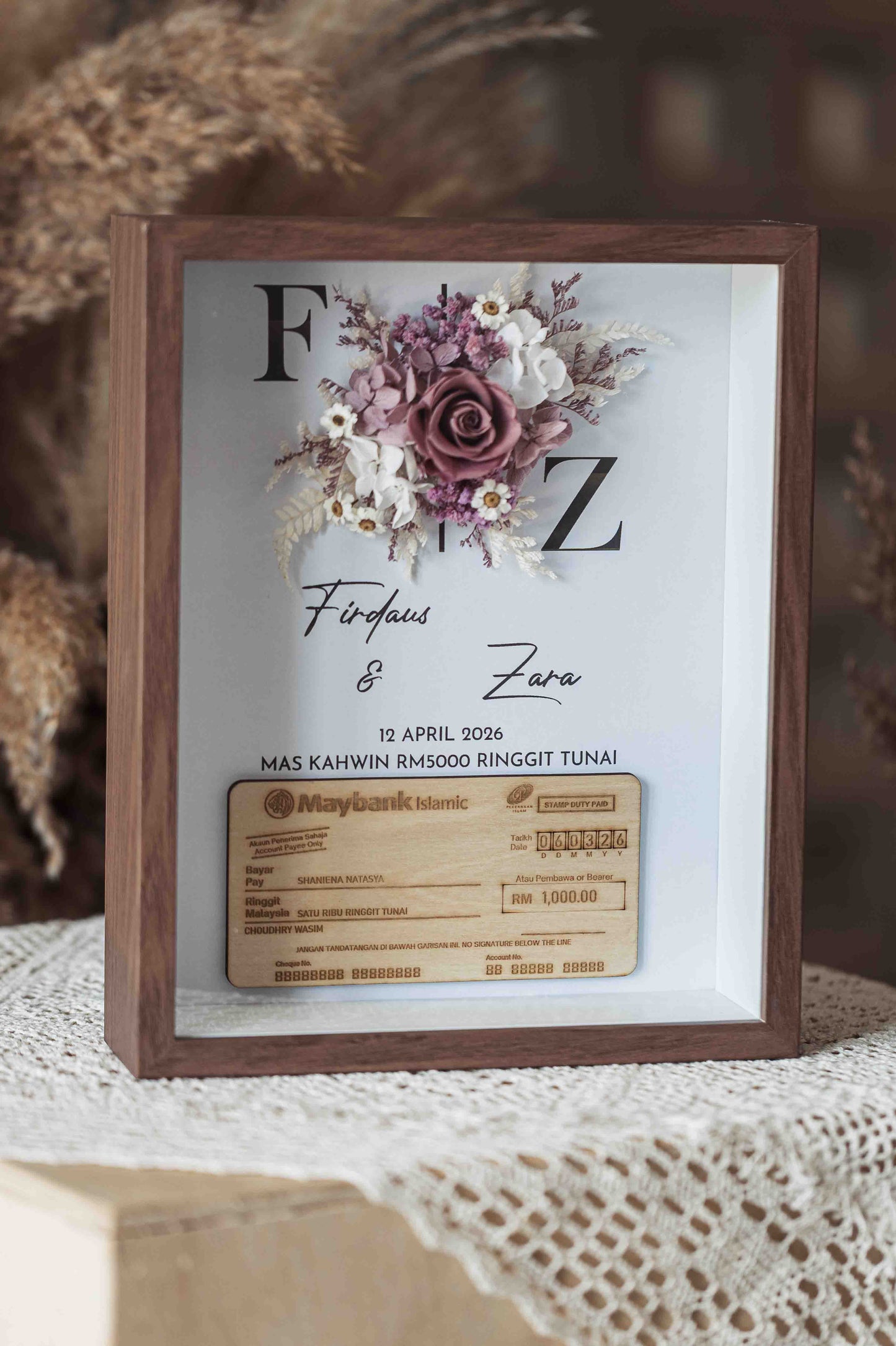 Seri Warisan Abadi mockup cek