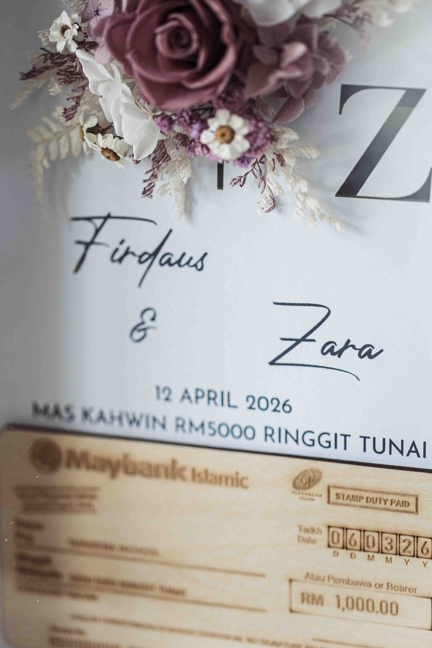 Seri Warisan Abadi mockup cek