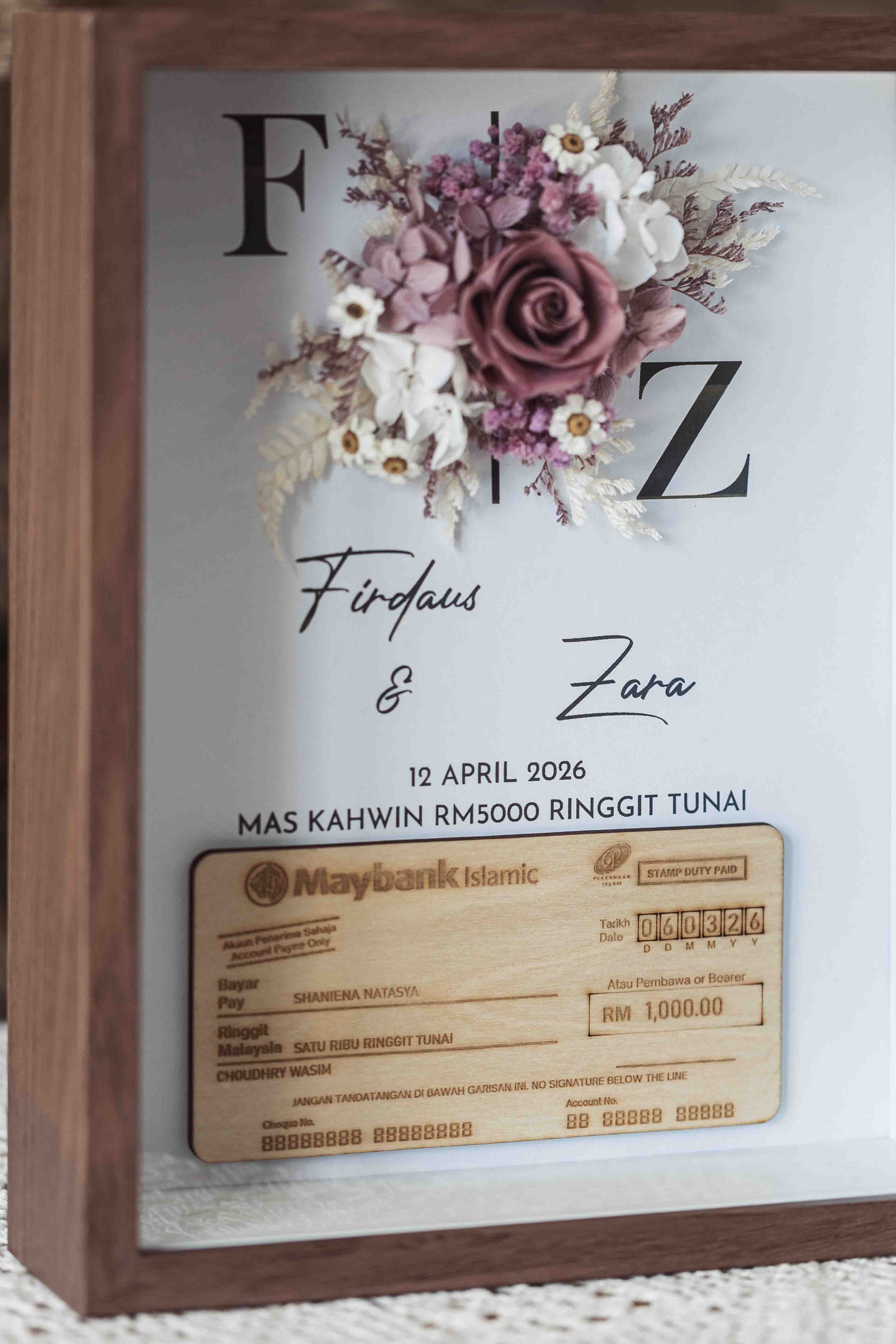 Seri Warisan Abadi mockup cek