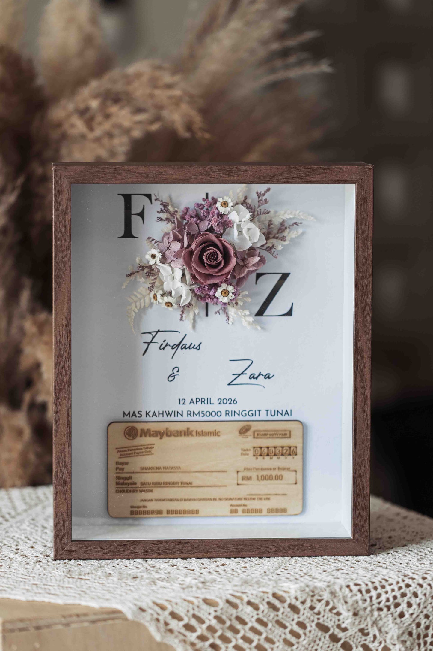 Seri Warisan Abadi mockup cek