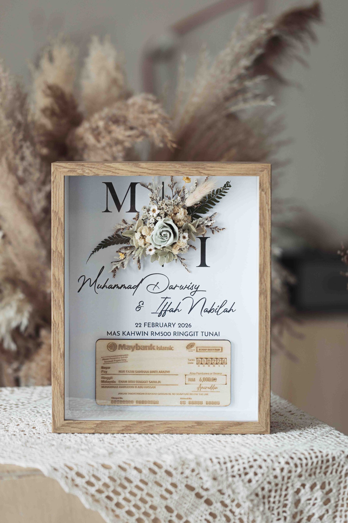 Seri Warisan Abadi mockup cek