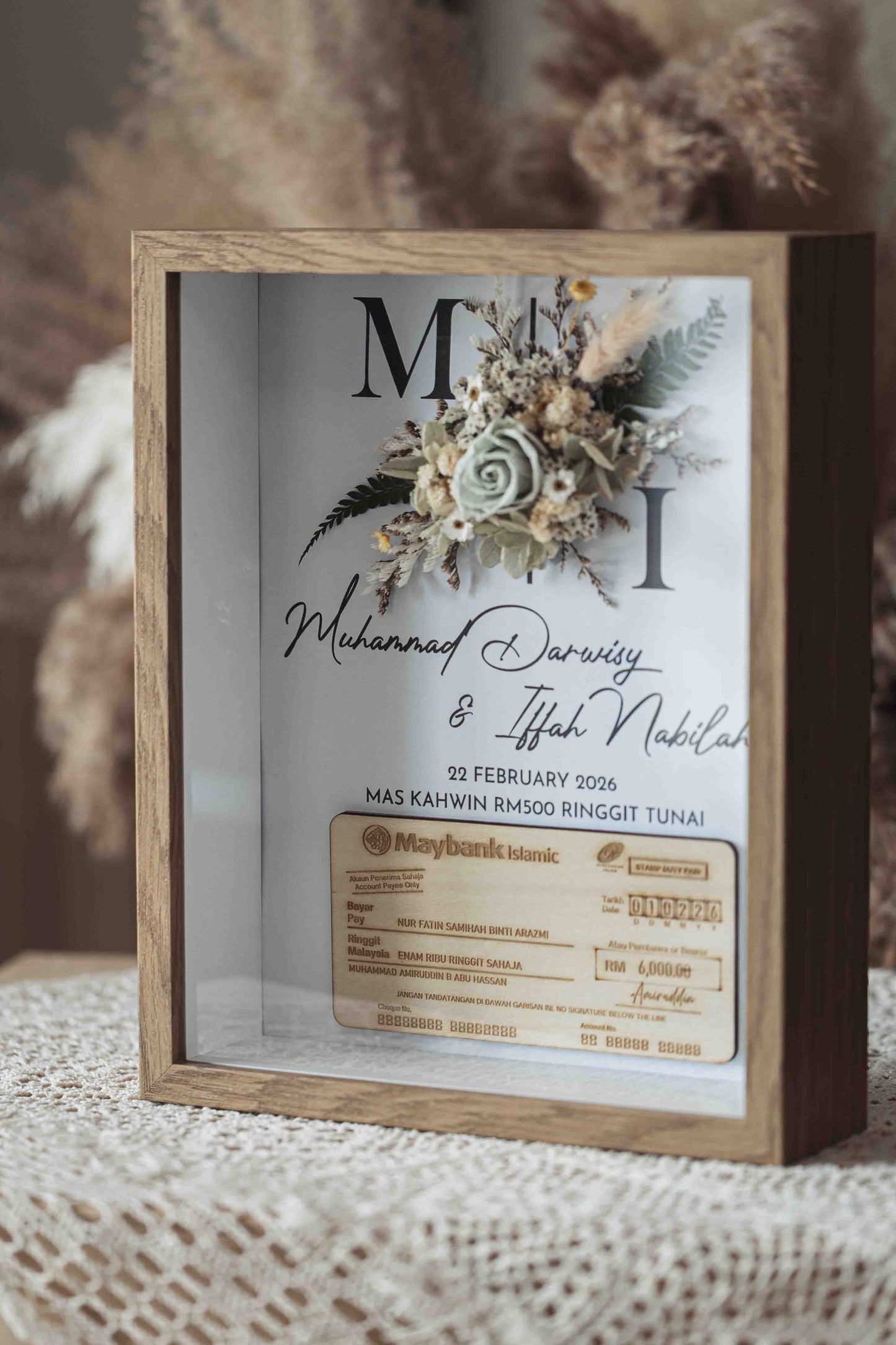 Seri Warisan Abadi mockup cek