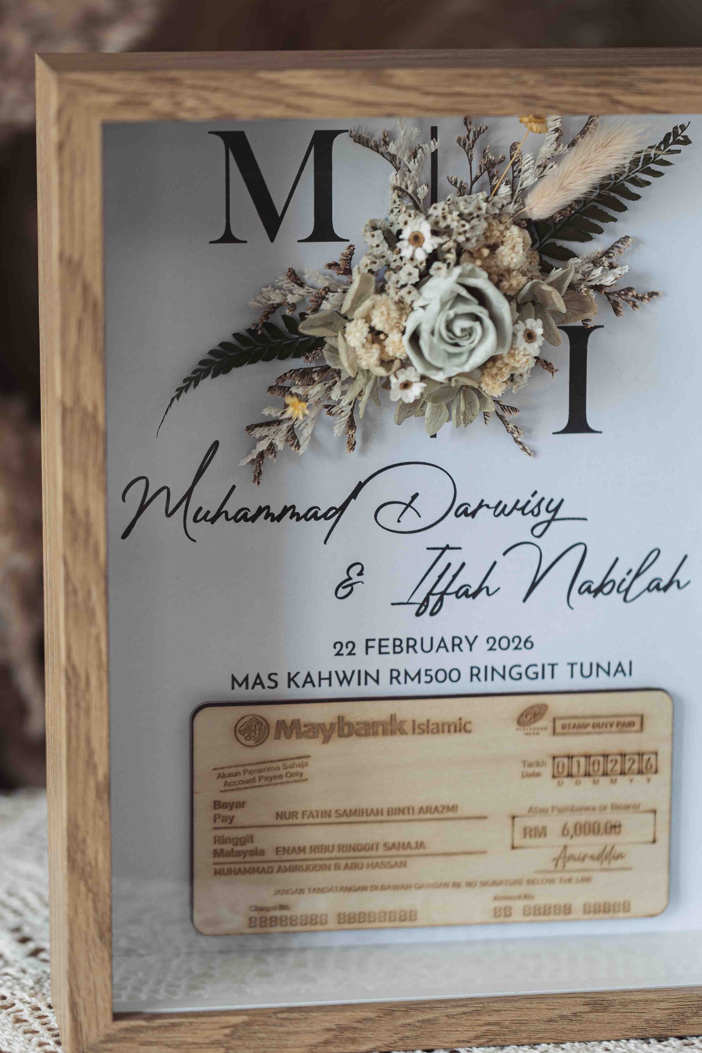 Seri Warisan Abadi mockup cek