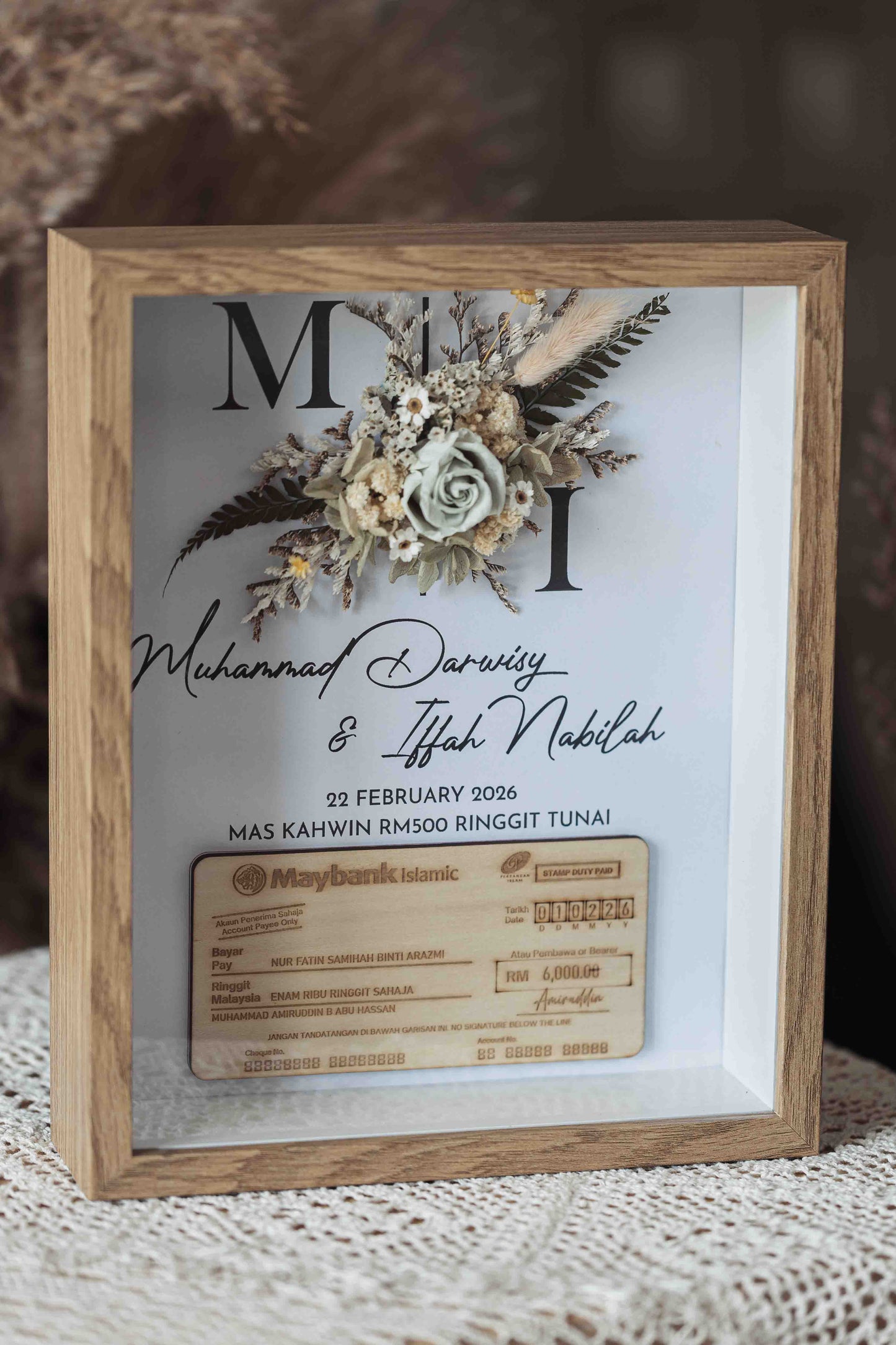 Seri Warisan Abadi mockup cek