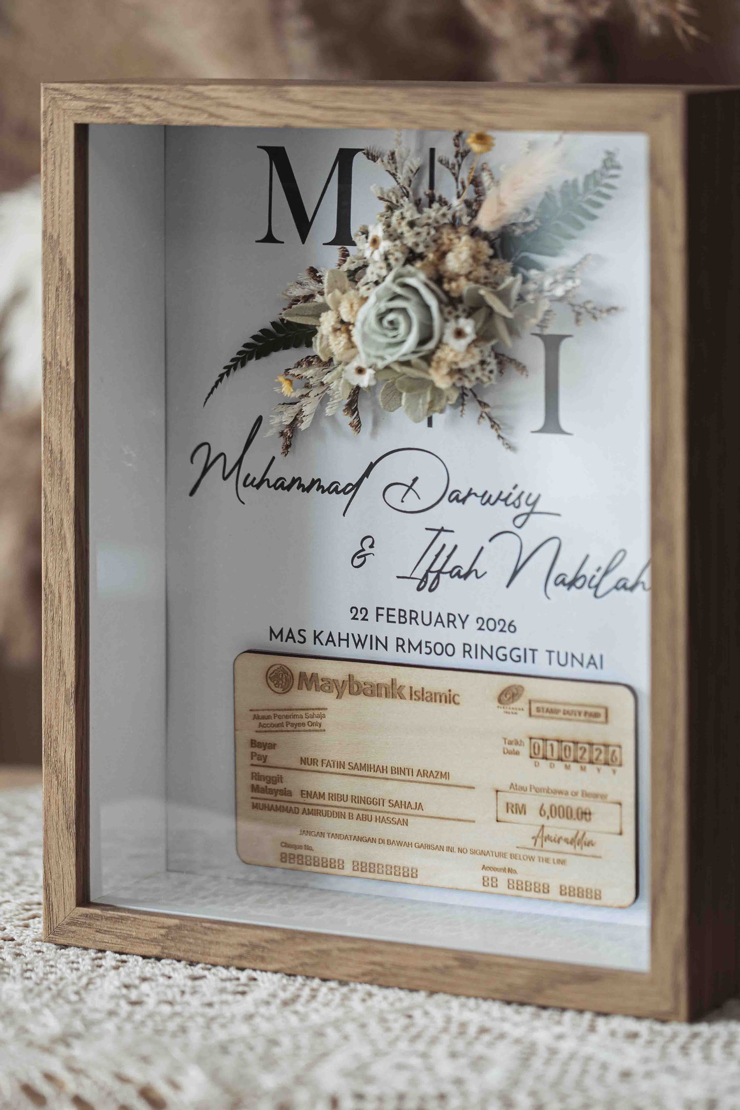 Seri Warisan Abadi mockup cek