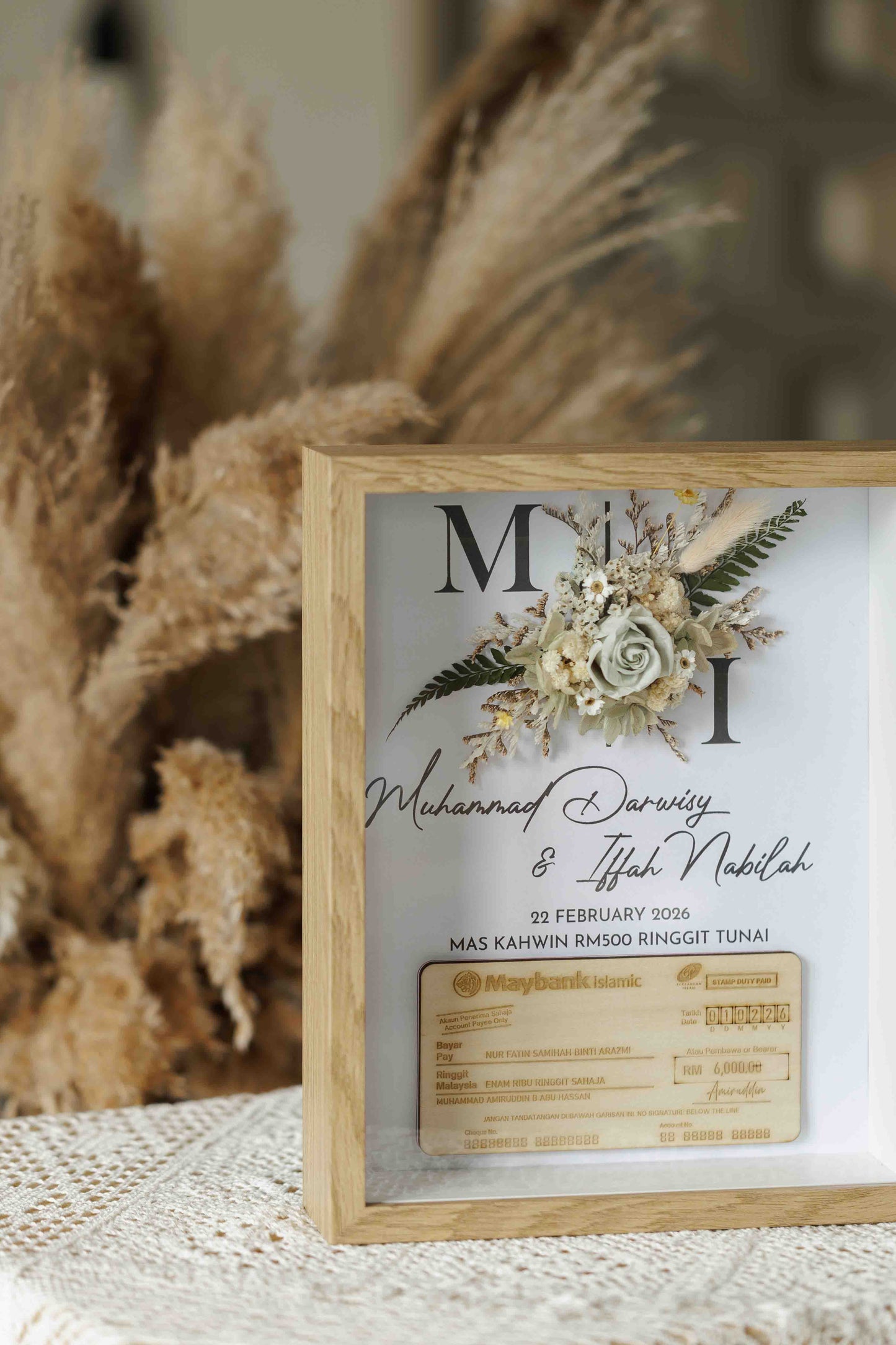 Seri Warisan Abadi mockup cek