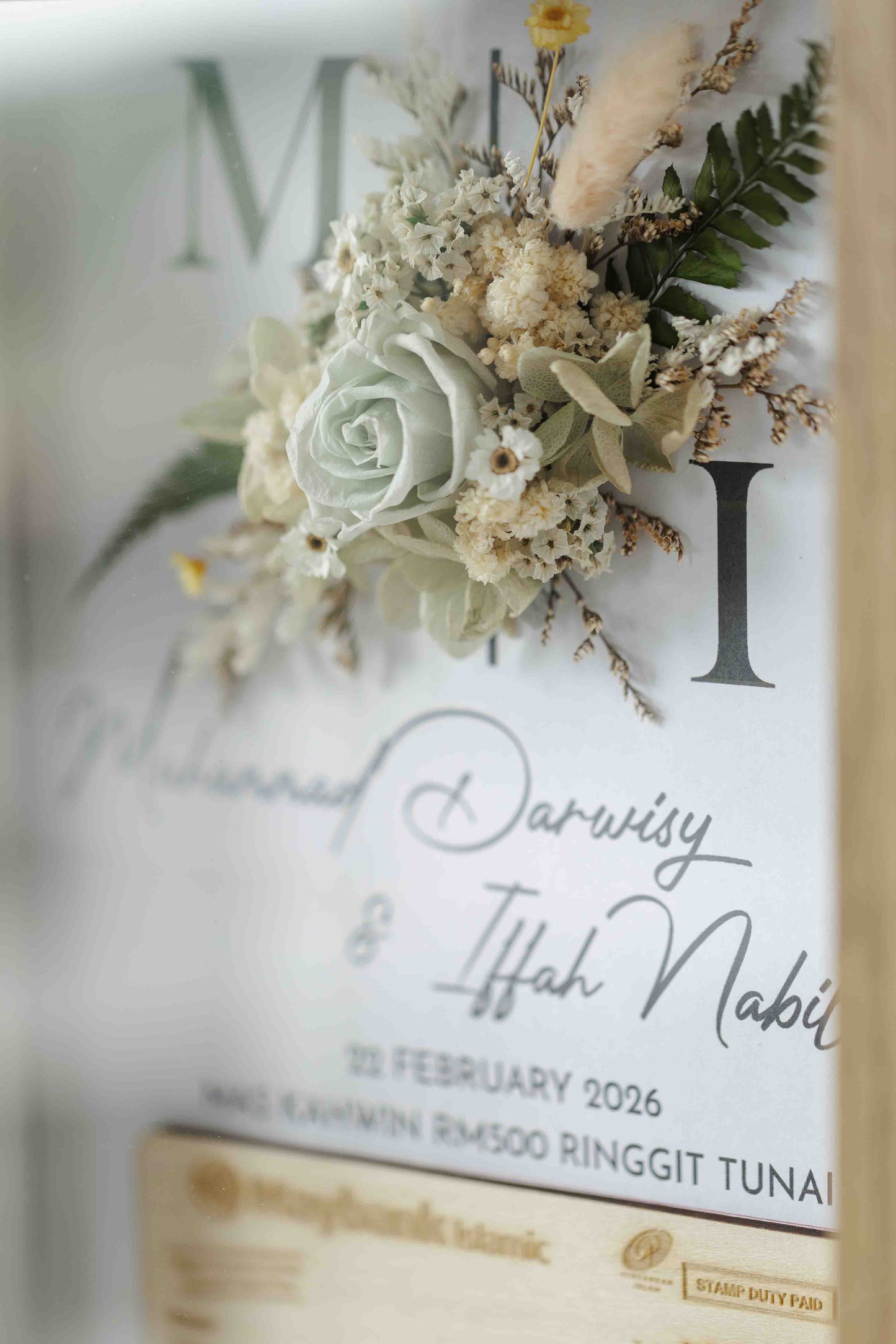 Seri Warisan Abadi mockup cek