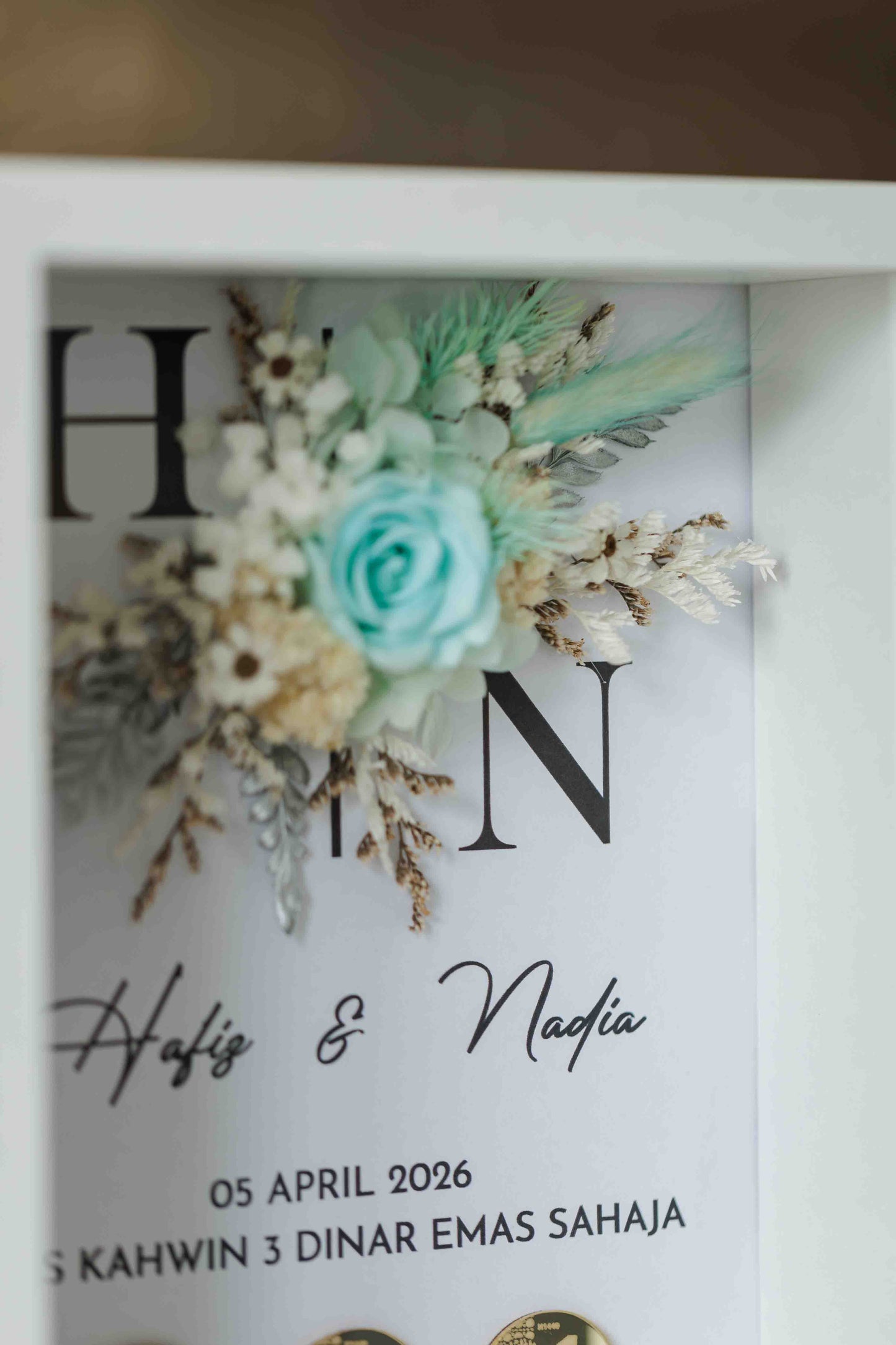 Seri Anggun Mewah Dinar Photo Frame